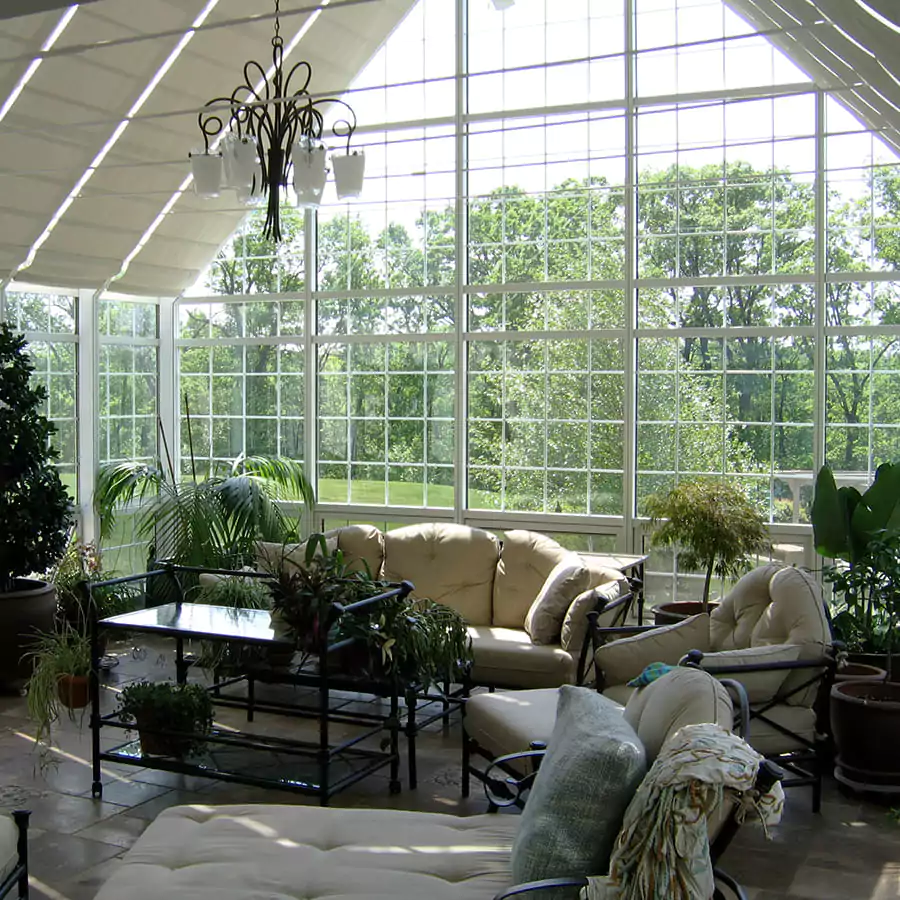 Sunroom via Sunshine Rooms