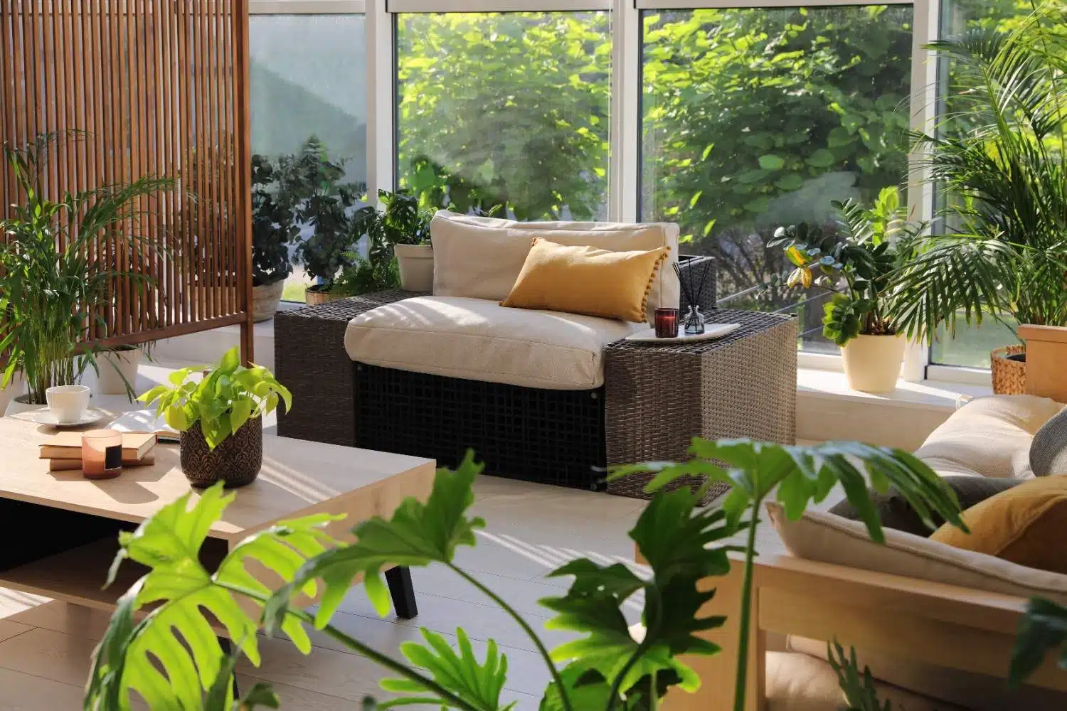 Luxury indoor terrace furniture design