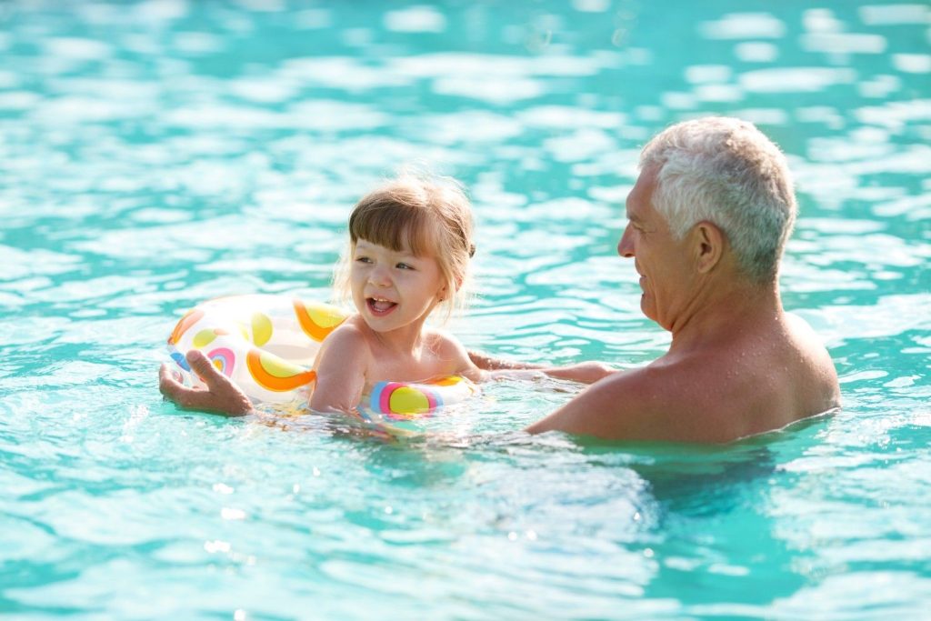 Can Grandparents Safely Supervise Kids in a Pool Enclosure?